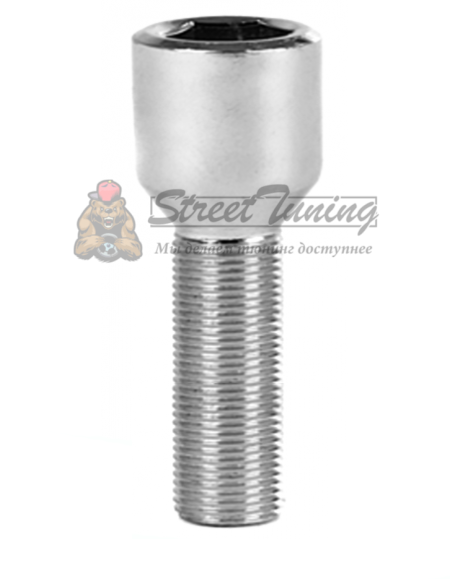 картинка Болт Starleks M14x1.5 высота 40 мм, конус, под внутренний шестигранник магазин  StreetTuning 