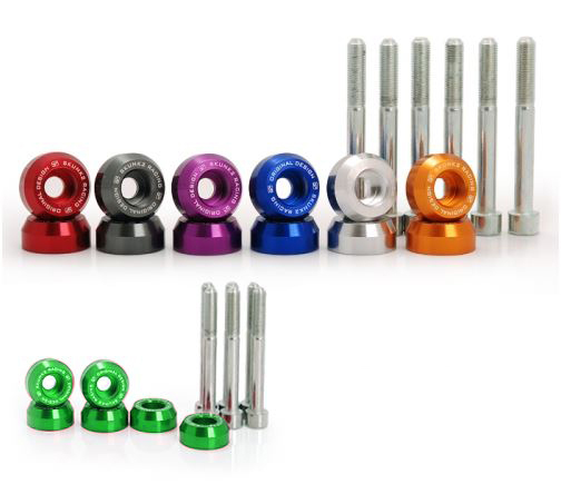 картинка Болты для передних нижних рычагов на Honda Epman, зеленые магазин  StreetTuning 