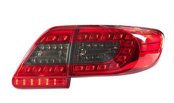 картинка Задние фонари для Toyota Corolla 20011-2013 г затемненные габаритом магазин  StreetTuning 