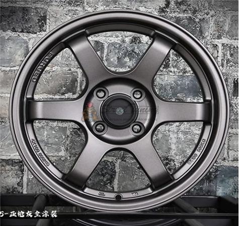 картинка Диски Rays Volk Racing TE37 R15 J6,5 ET20 4X108 dark gray магазин  StreetTuning 