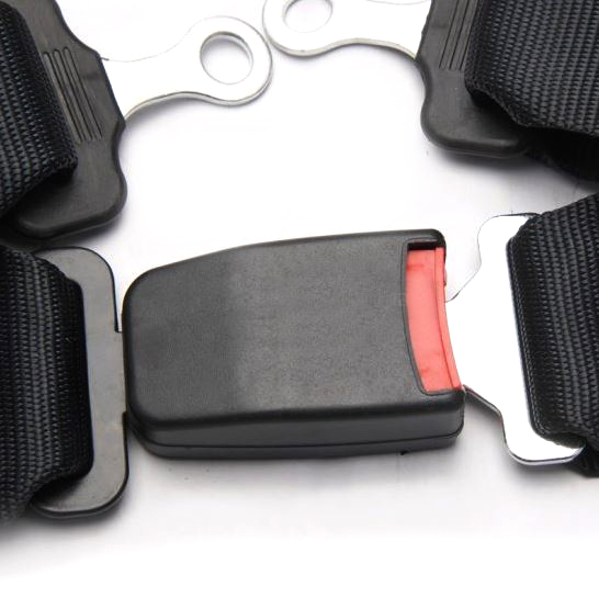 картинка 4-х точечный ремень безопасности TAKATA Style, черный магазин  StreetTuning 