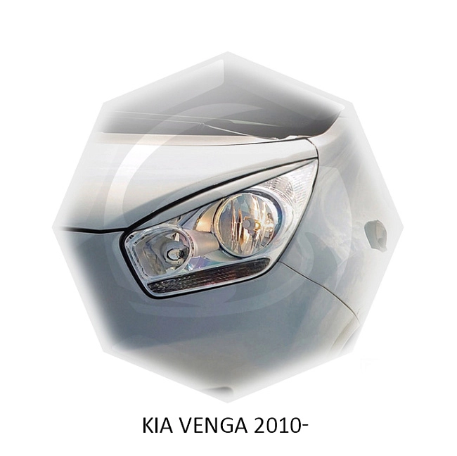 картинка Реснички на фары для  KIA VENGA 2010-2017г магазин  StreetTuning 