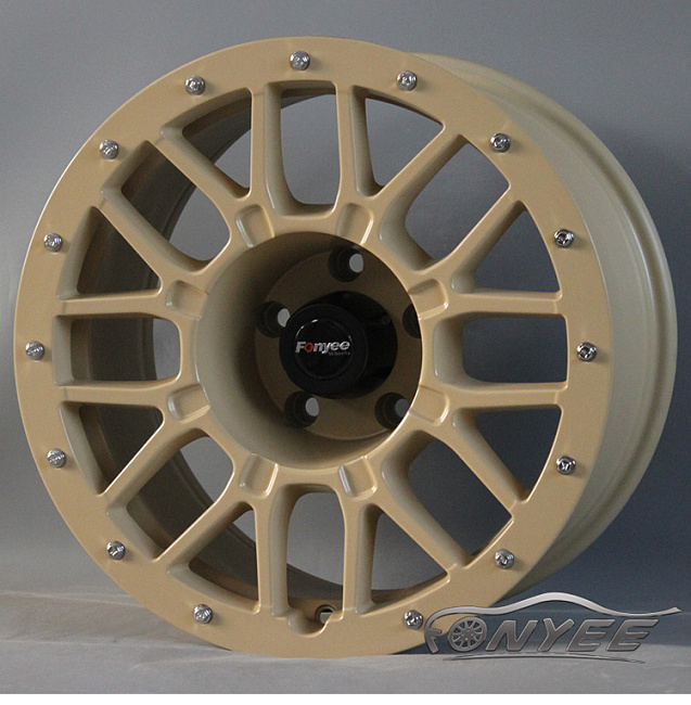 картинка Новые диски R wheels R17 5X127 ET-16 J9 желтовато-коричневый магазин  StreetTuning 