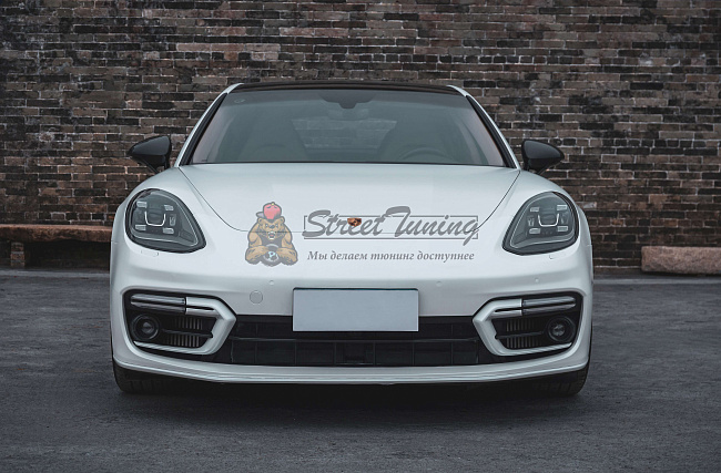 картинка Комплект обвеса Sport Design, длинная база Executive, без ДХО, для Porsche Panamera 971.2 (2021–2023) магазин  StreetTuning 