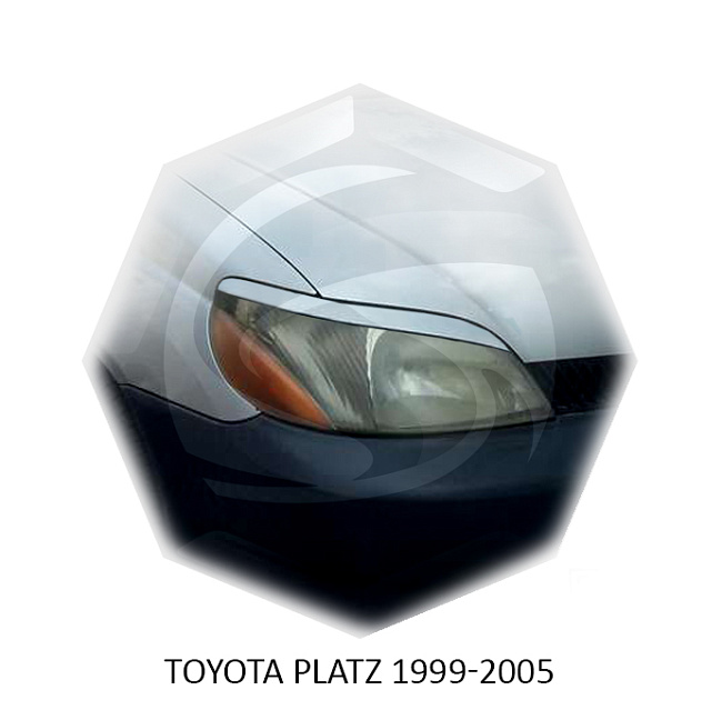 картинка Реснички на фары для  TOYOTA PLATZ 1999-2002г магазин  StreetTuning 