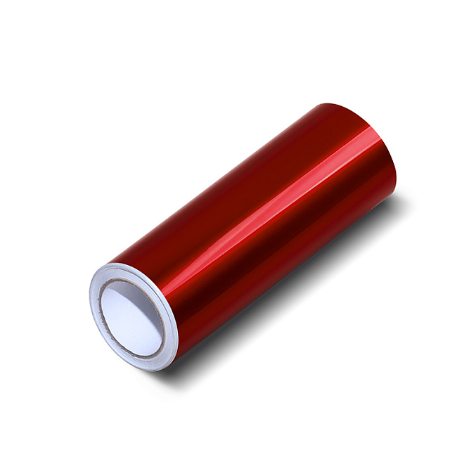 картинка Пленка виниловая рубиновый красный - PET Metallic Ruby Red магазин  StreetTuning 