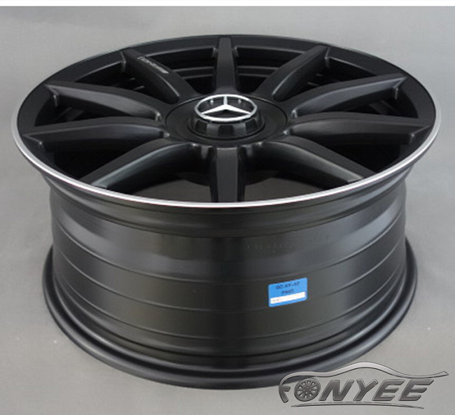 картинка Новые диски Mercedes AMG 10 Spoke R18 5x112 ET35 J9 черные матовые магазин  StreetTuning 