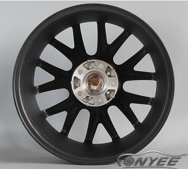 картинка Новые диски Styluz M537 R17 5х114,3 ET43 J7,5 черный мат + серебро магазин  StreetTuning 