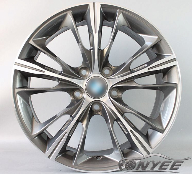 картинка Новые диски BMW Series 660 R20 5x112 ET25 J9,5 Серый глянец + серебро магазин  StreetTuning 