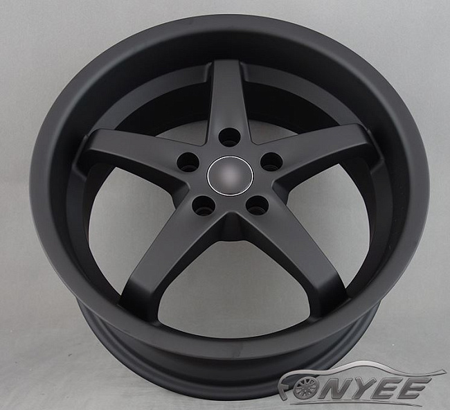 картинка Новые диски Fonyee Sports R18 J8 ET40 5x114,3 черный мат магазин  StreetTuning 