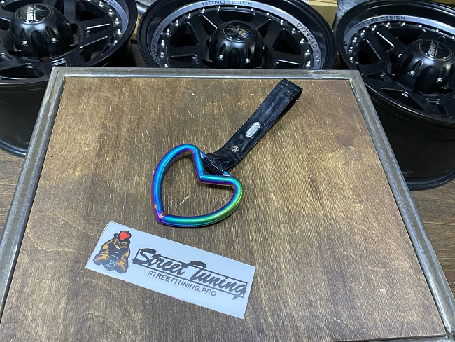 картинка Цурикава "Сердечко" JDM, цвет неохром магазин  StreetTuning 