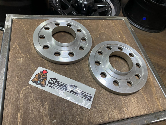 картинка Проставка Starleks 13 мм 5x112  цо 66.6 Silver магазин  StreetTuning 