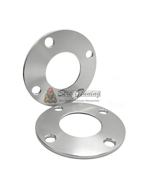 картинка Проставка Starleks 5 мм 4x114.3 цо 67.1 сквозная Silver магазин  StreetTuning 