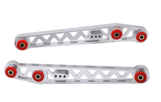 картинка Задние нижние рычаги Honda Civic EK 1996-2000 г, серебряные магазин  StreetTuning 