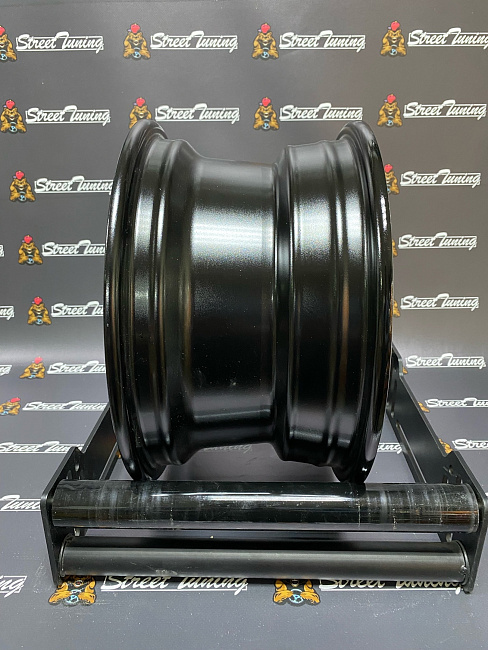 картинка Новые диски Watanabe R13 J7 ET(-7) 4x100/114.3 Black + Silver магазин  StreetTuning 