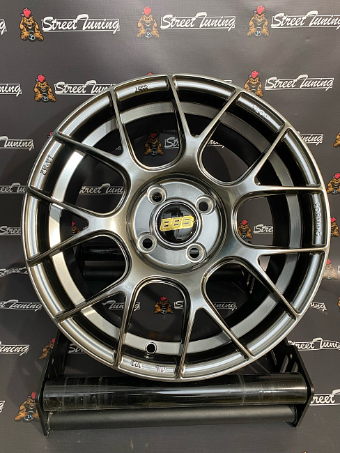 картинка Новые диски BBS R15 J6.5 ET38 4X100, Hyper Black магазин  StreetTuning 
