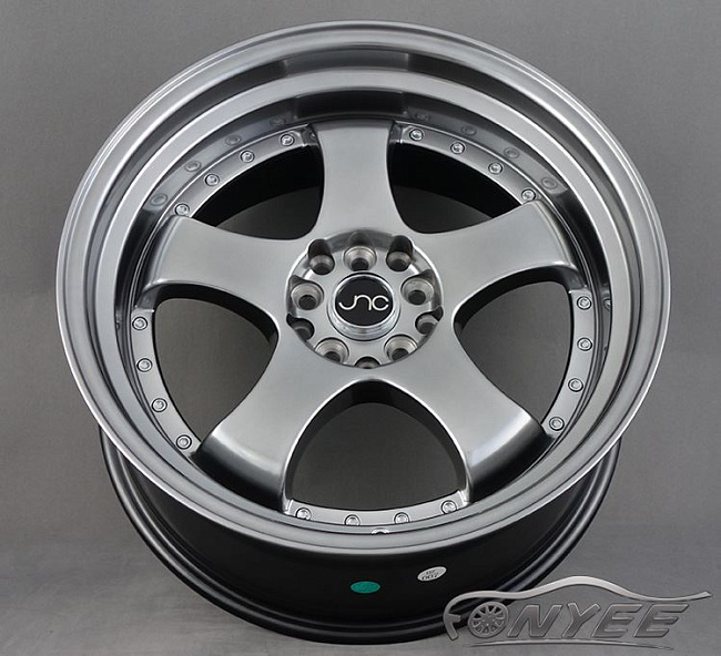 картинка Новые диски JNC 017 R18 5X114,3-5X100 ET25 J8,5 серый глянец магазин  StreetTuning 
