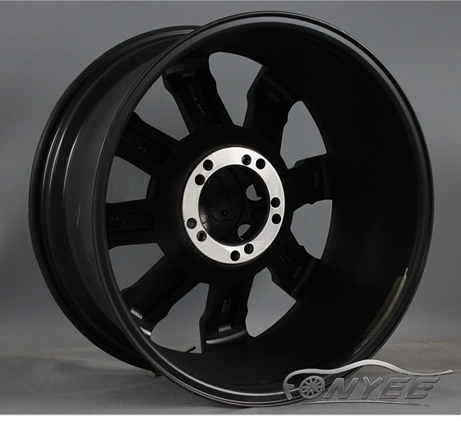 картинка Новые диски Metal Mulisha Series 13 R19 5X127-5X130 ET28 J8,5 черный мат + серебро магазин  StreetTuning 