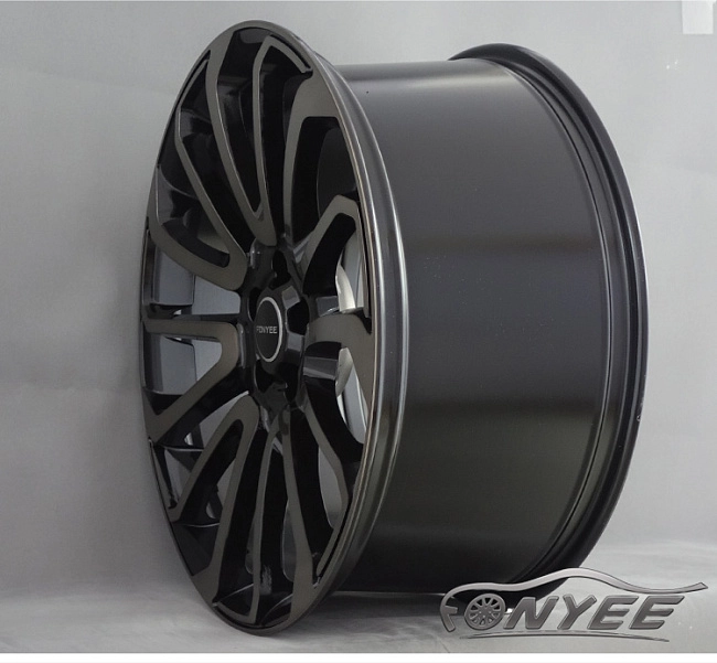 картинка Новые диски Range Rover Autobiography Wheels HSE Sport R22 5x120 ET45 J10 черный глянец + серебро с оттенком бронзы магазин  StreetTuning 