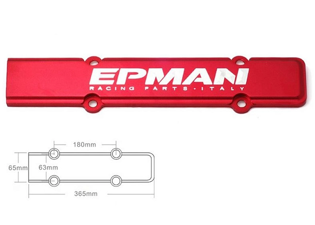 картинка Крышка свечей зажигания Epman для Honda , красная магазин  StreetTuning 
