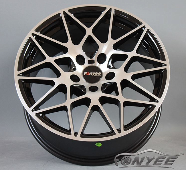 картинка Новые диски BMW AG MGT R19 5x112 ET30 J9,5 черный + серебро магазин  StreetTuning 