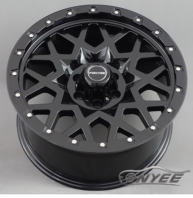 картинка Новые диски Black Rhino Sprocket R17 6X114,3 ET0 J8,5 черный глянец магазин  StreetTuning 