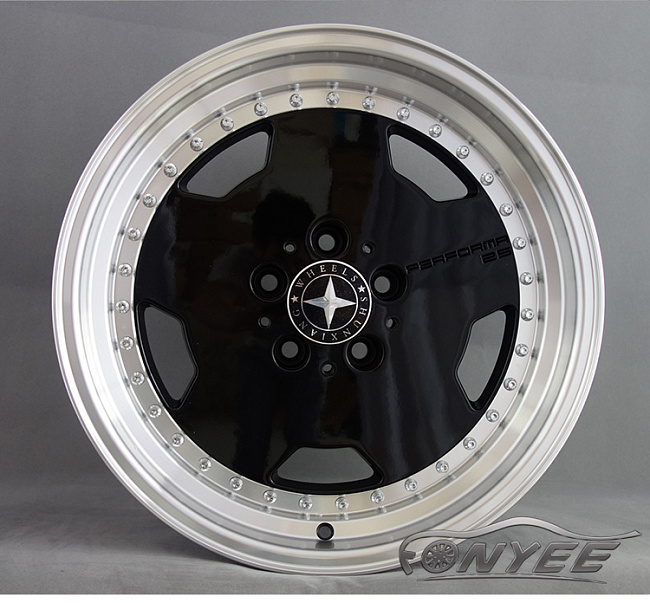картинка Новые диски Performa 25 R17 5x112 ET25 J8 черные магазин  StreetTuning 