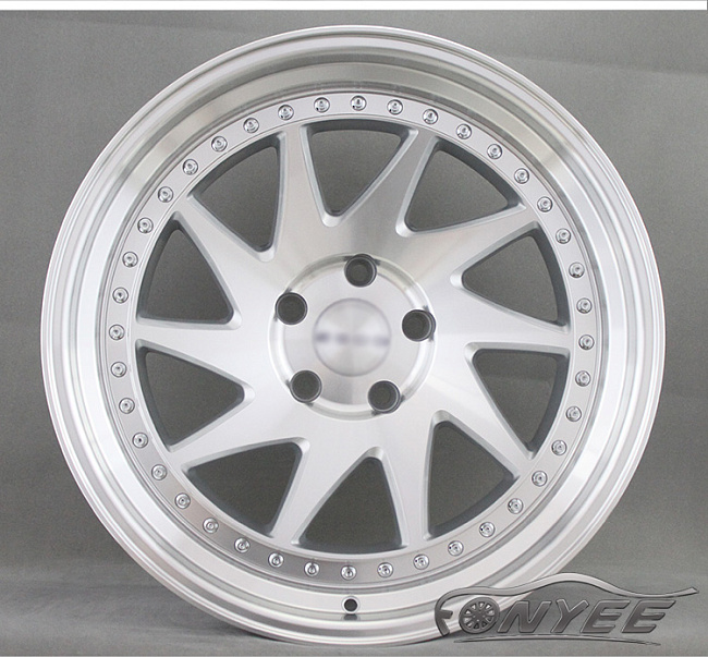 картинка Новые диски Zedd SLT R19 5X120 ET25 J11 серебро + полированя полка магазин  StreetTuning 