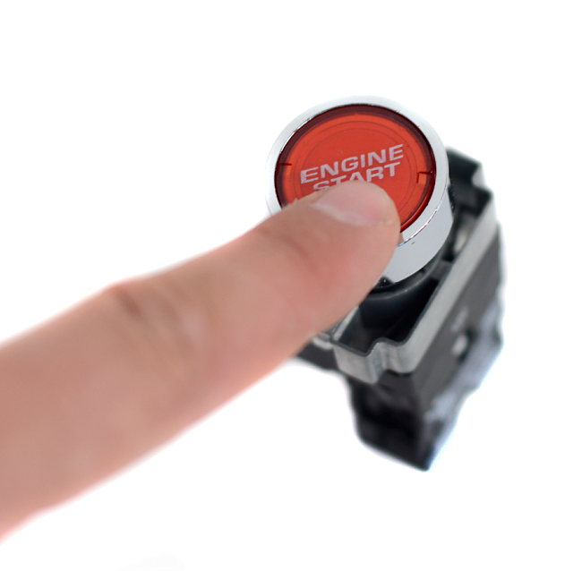 картинка Кнопка запуска двигателя - Engine Racing №2 магазин  StreetTuning 