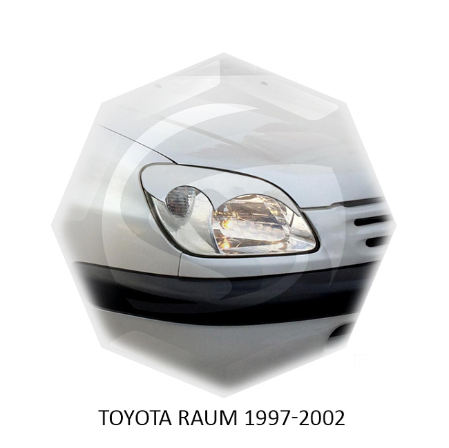картинка Реснички на фары для  TOYOTA RAUM 1997-2002г магазин  StreetTuning 