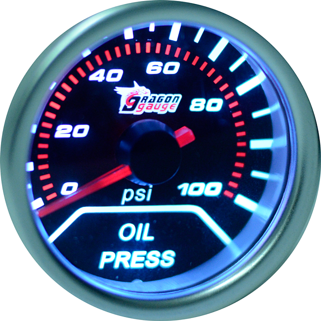 картинка Датчик давления масла Dragon Gauge магазин  StreetTuning 