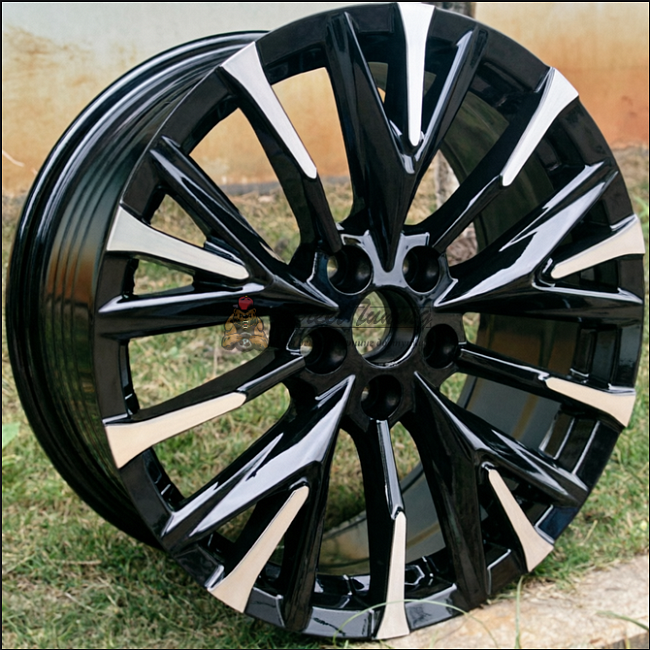 картинка Диски Toyota FBX159 R19 J8,5 ET40 5X120 black+polished магазин  StreetTuning 