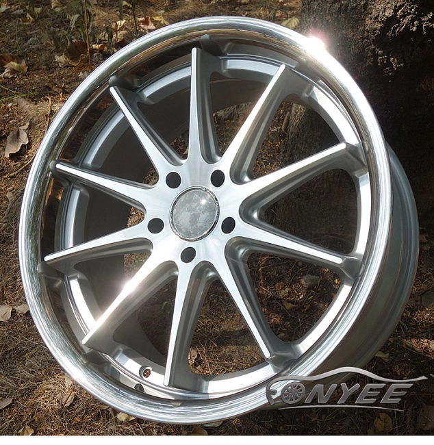 картинка Новые диски Aversus Aurelia R19 J8,5 ET+29 5x112 серебро + хром полка магазин  StreetTuning 