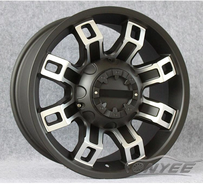 картинка Новые диски Blazn R20 5X150-139,7 ET-6 J9 черные + серебро магазин  StreetTuning 