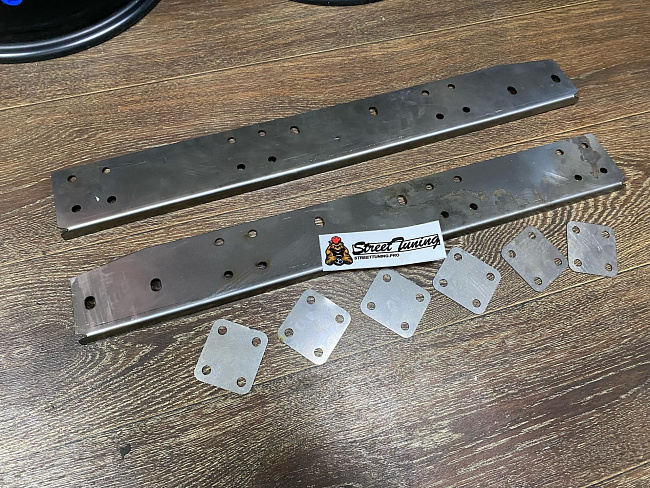 картинка Усилители лонжеронов раздатки GTS для Нива 2121-2131, 2мм магазин  StreetTuning 