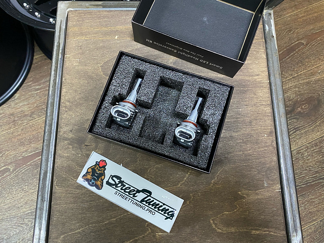 картинка Светодиодные лампы Sanvi Smart Led - HB3 5500к, комплект 2 шт магазин  StreetTuning 