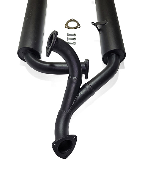 картинка Раздвоенный глушитель ВАЗ 2101-2107, DK PRO магазин  StreetTuning 