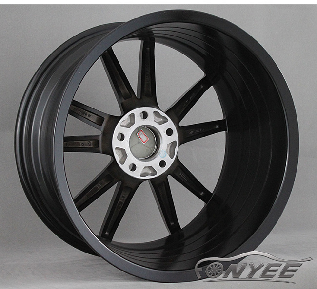 картинка Новые диски Mercedes AMG 10 Spoke C8 R18 5x112 ET45 J9 черный с серебром магазин  StreetTuning 