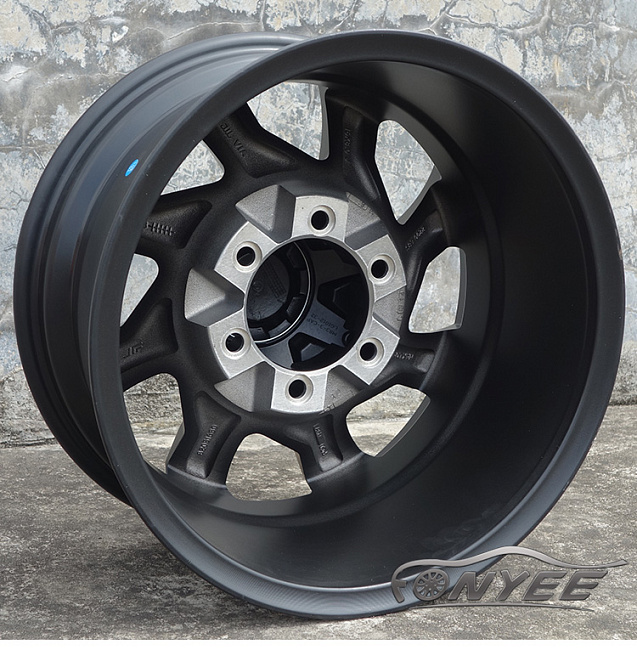 картинка Новые диски Fonyee Off-Road 205 R20 5X150 ET20 J9 черный мат магазин  StreetTuning 
