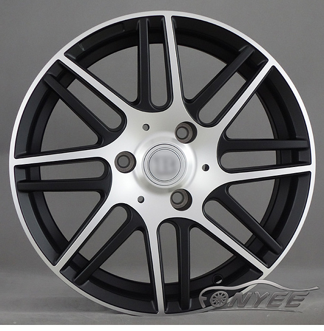 картинка Новые диски для Smart R17 3X112 ET27 J7 серебро + черный мат магазин  StreetTuning 