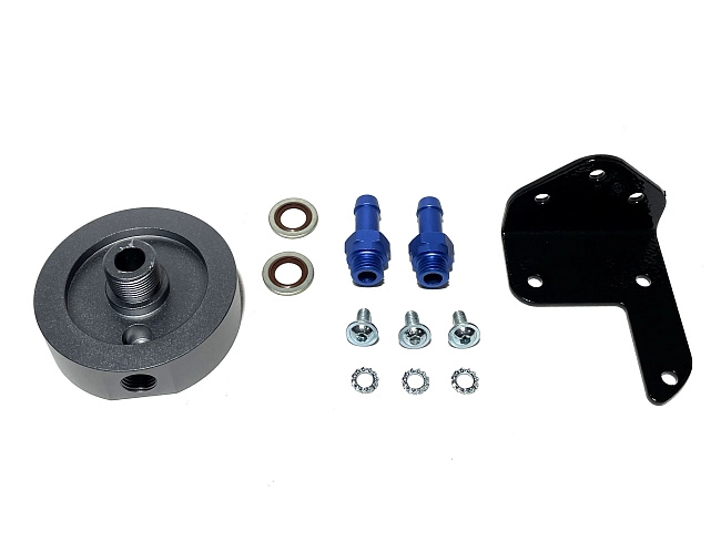 картинка Кронштейн-база выносного фильтра АКПП F02 M20/10ММ магазин  StreetTuning 