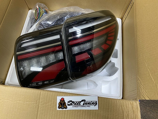 картинка Задние Led фары для Nissan Patrol 6-го поколения (Y62) 17-20 магазин  StreetTuning 