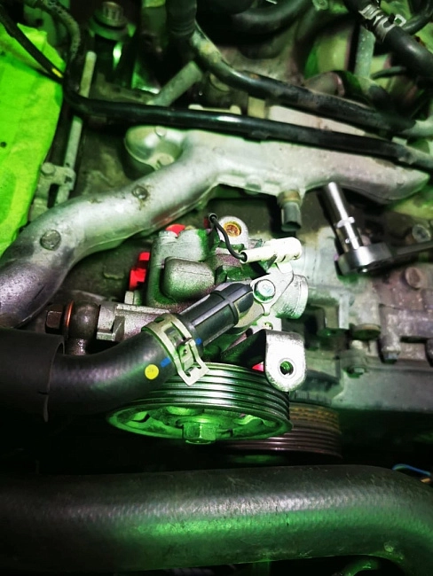 картинка Перенос насоса ГУРа на 45мм для двигателей EJ Subaru магазин  StreetTuning 