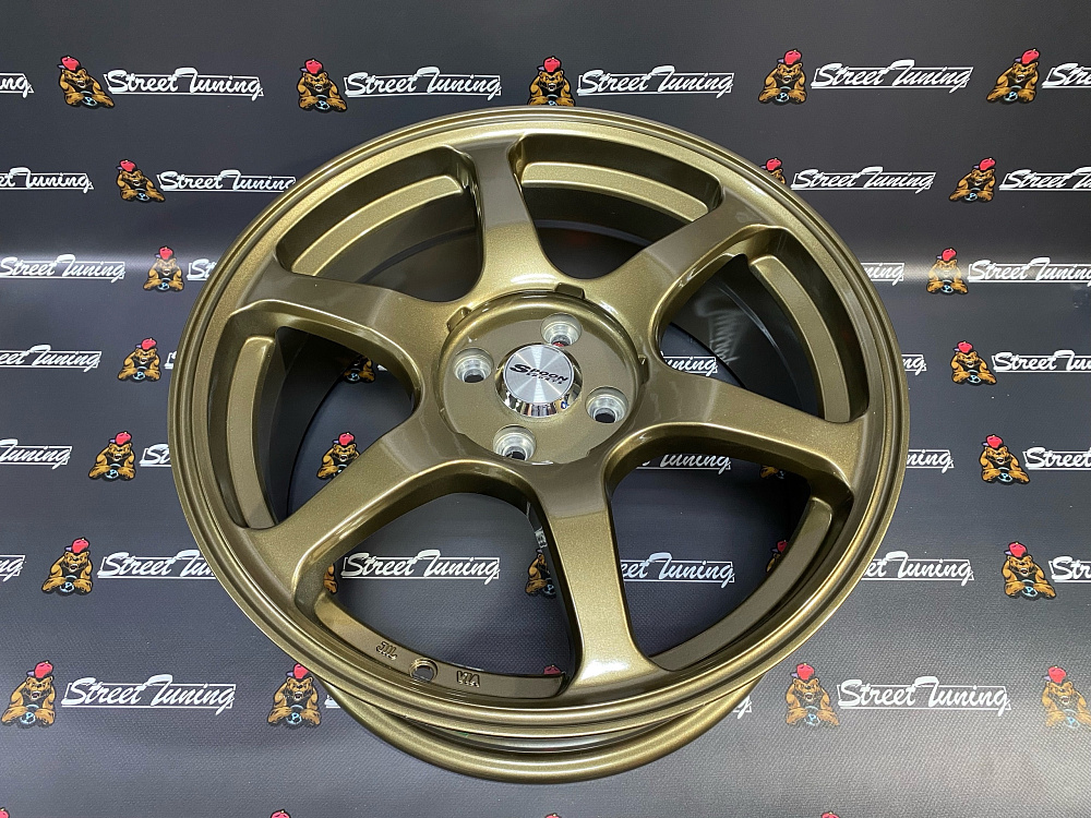 картинка Новые диски RAYS Volk Racing R17 J7.5 ET40 4x100 Satin Bronze от магазина  StreetTuning