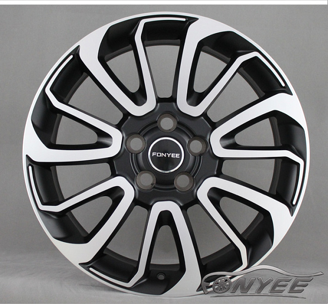 картинка Новые диски Range Rover Autobiography Wheels HSE Sport R21 5x120 ET49 J9,5 черный мат + серебро магазин  StreetTuning 