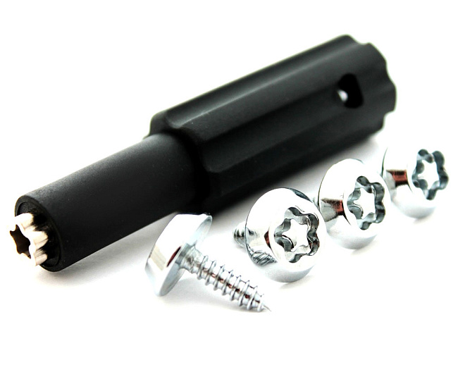 картинка Секретные саморезы для защиты гос.номеров M6 магазин  StreetTuning 