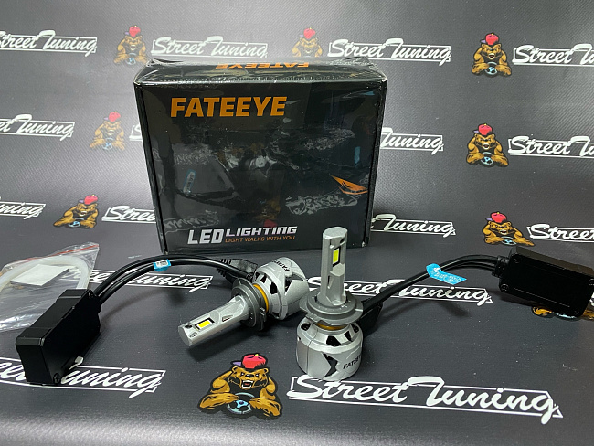 картинка Автомобильные светодиодные лампы FATEEYE F27 Led - H7 6500к магазин  StreetTuning 