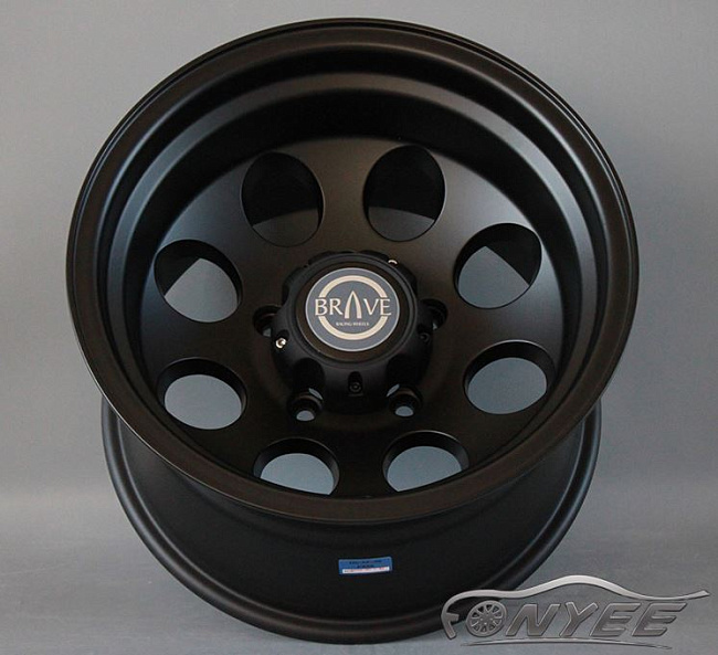 картинка Новые диски GT wheels style 2 R15 5x139,7 ET-27 J8 черный мат магазин  StreetTuning 