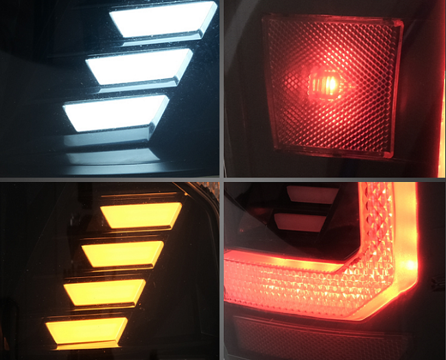 картинка Задние фары для Toyota Tacoma 2016-2021 в стиле TRD магазин  StreetTuning 