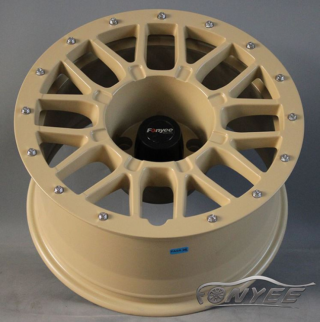 картинка Новые диски R wheels R17 5X127 ET-16 J9 желтовато-коричневый магазин  StreetTuning 